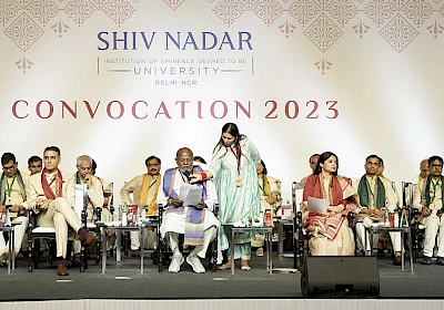 Shiv Nadar Institution of Eminence Celebrates Ninth Convocation